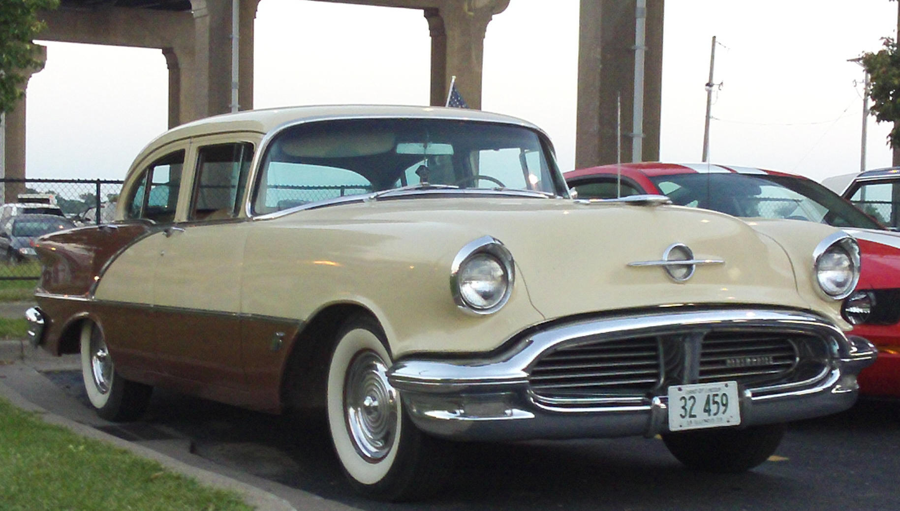 Pete & Cheryl Ortiz's -1956 Oldsmobile 4 Door Sedan 