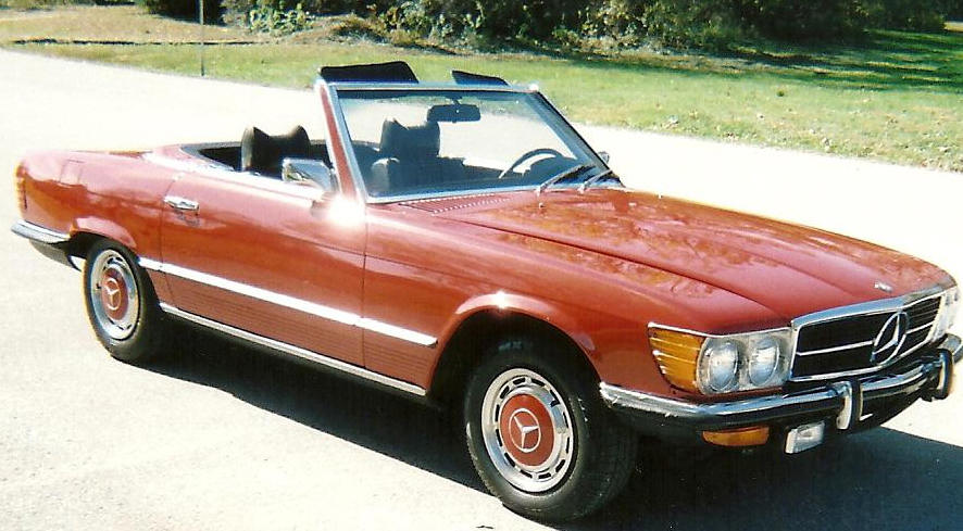 Marty & Claudia Beale's  1972 SL 350  Mercedes Benz