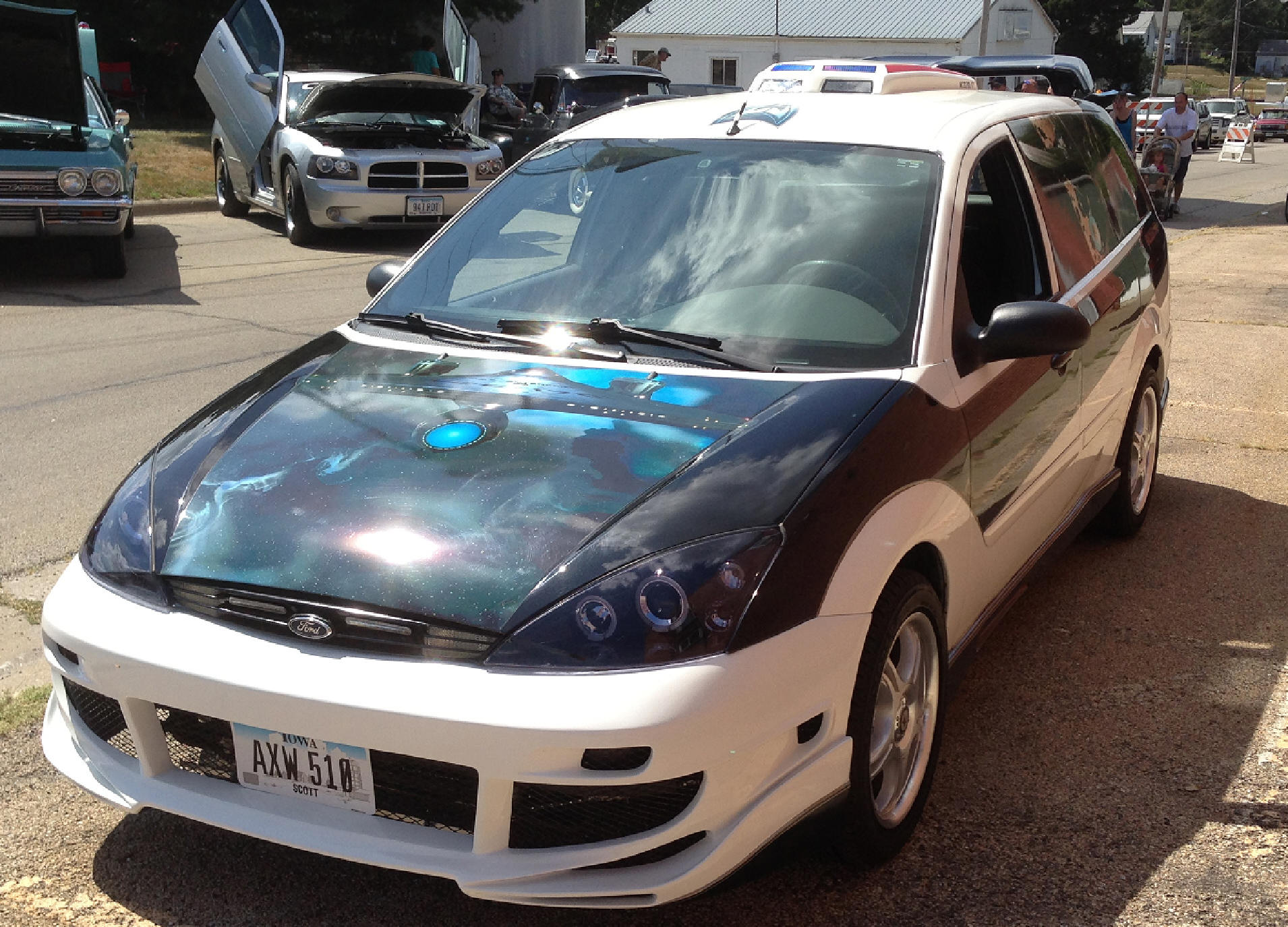 Les and Cindy Swanson's 2002 Ford Focus Star Trek Panel Van