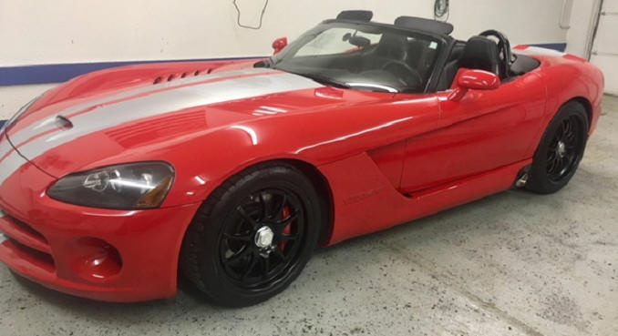 Mark and Angela Stewart's 2004 Supercharged Dodge Viper